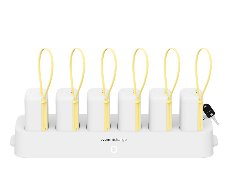 Omni Locker Station 10E 6-Bay, USB-C and USB-A